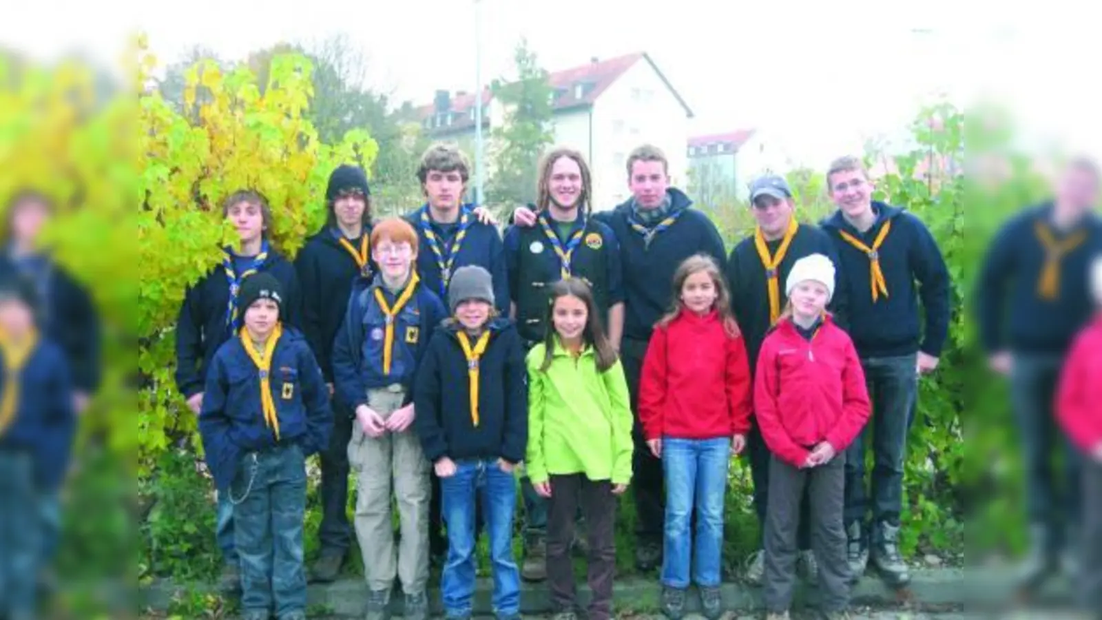 Die Obermenzinger Wölflinge auf Meutenhüttenfahrt. (Foto: Stamm Cosuaneten)