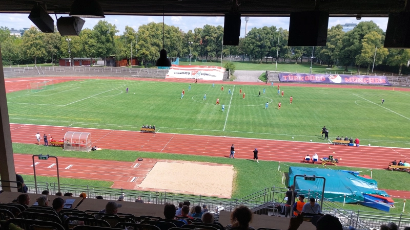 Türkgücü München als Gastgeber im Dantestadion - das wird es wohl so bald nicht mehr geben. (Archivbild: bas)