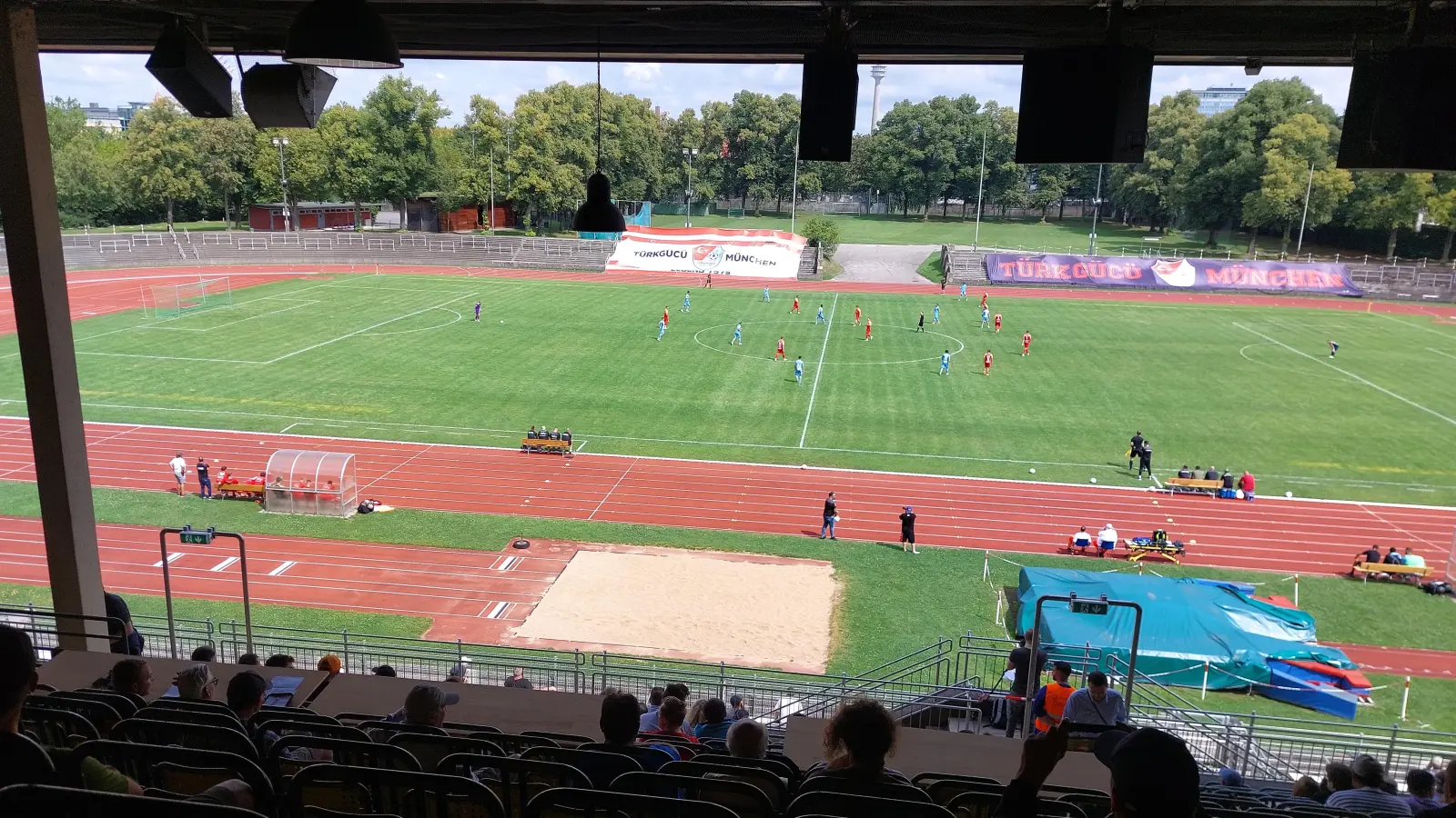 Türkgücü München als Gastgeber im Dantestadion - das wird es wohl so bald nicht mehr geben. (Archivbild: bas)