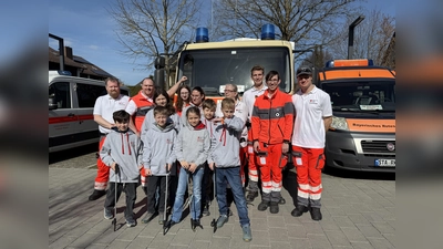 Beim Ramadama helfen die BRK-Jugendbereitschaft und die Bereitschaft Gilching mit. (Foto: pst)