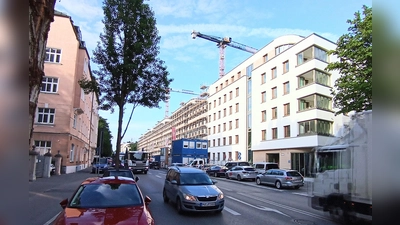 Der BA Sendling spricht für zwei Fahrspuren auf der Plinganserstraße Richtung Süden ab Harras aus. (Foto: tje)