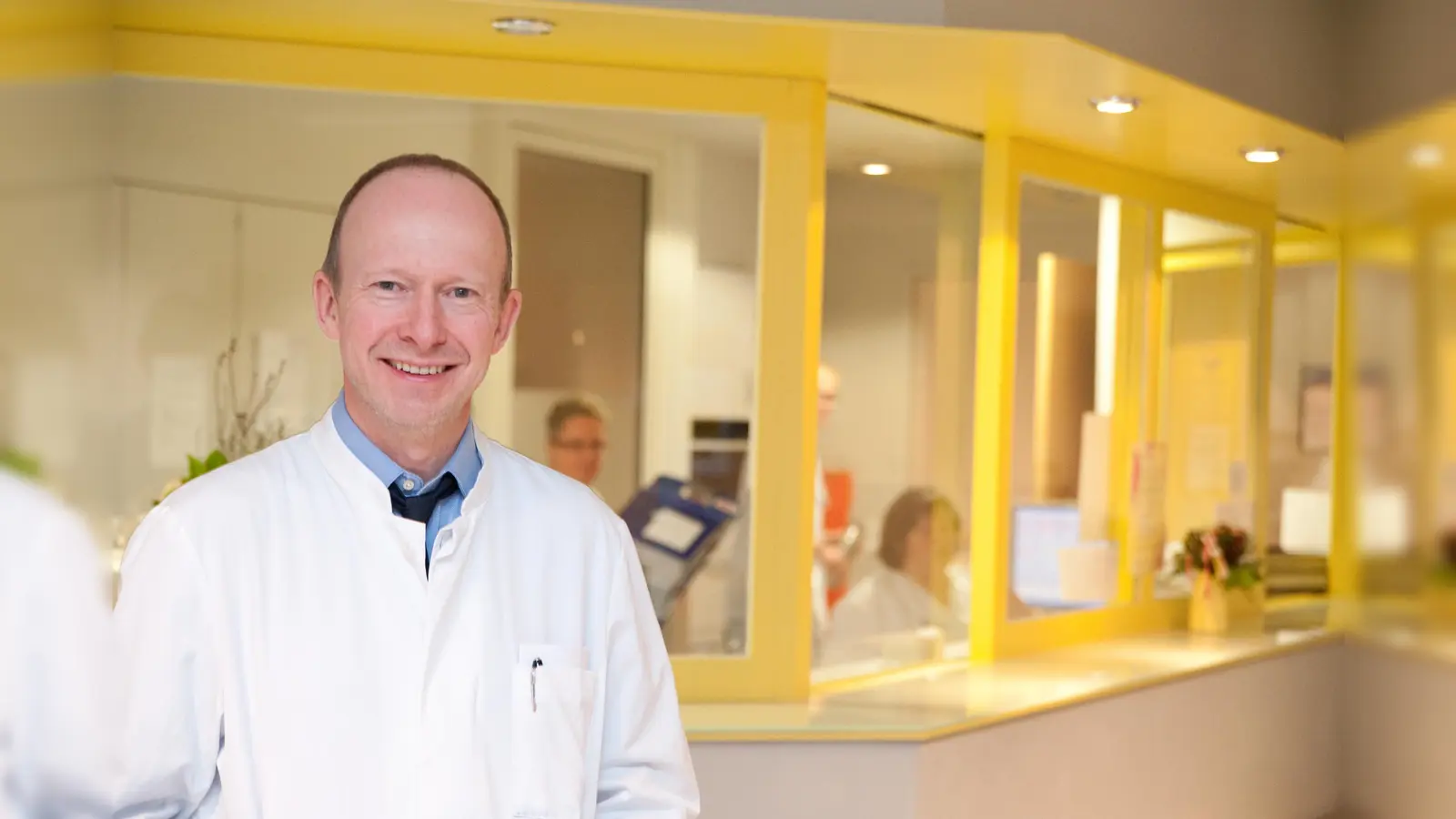 Dr. Mathias Barba, Chefarzt der Urologie in der Kreisklinik Ebersberg. (Foto: Alexander Zettl)