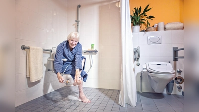 Wie man sein Bad so barrierefrei und altersgerecht umrüsten kann, dazu berät die Beratungsstelle Wohnen. (Foto: annabelleavril.com)
