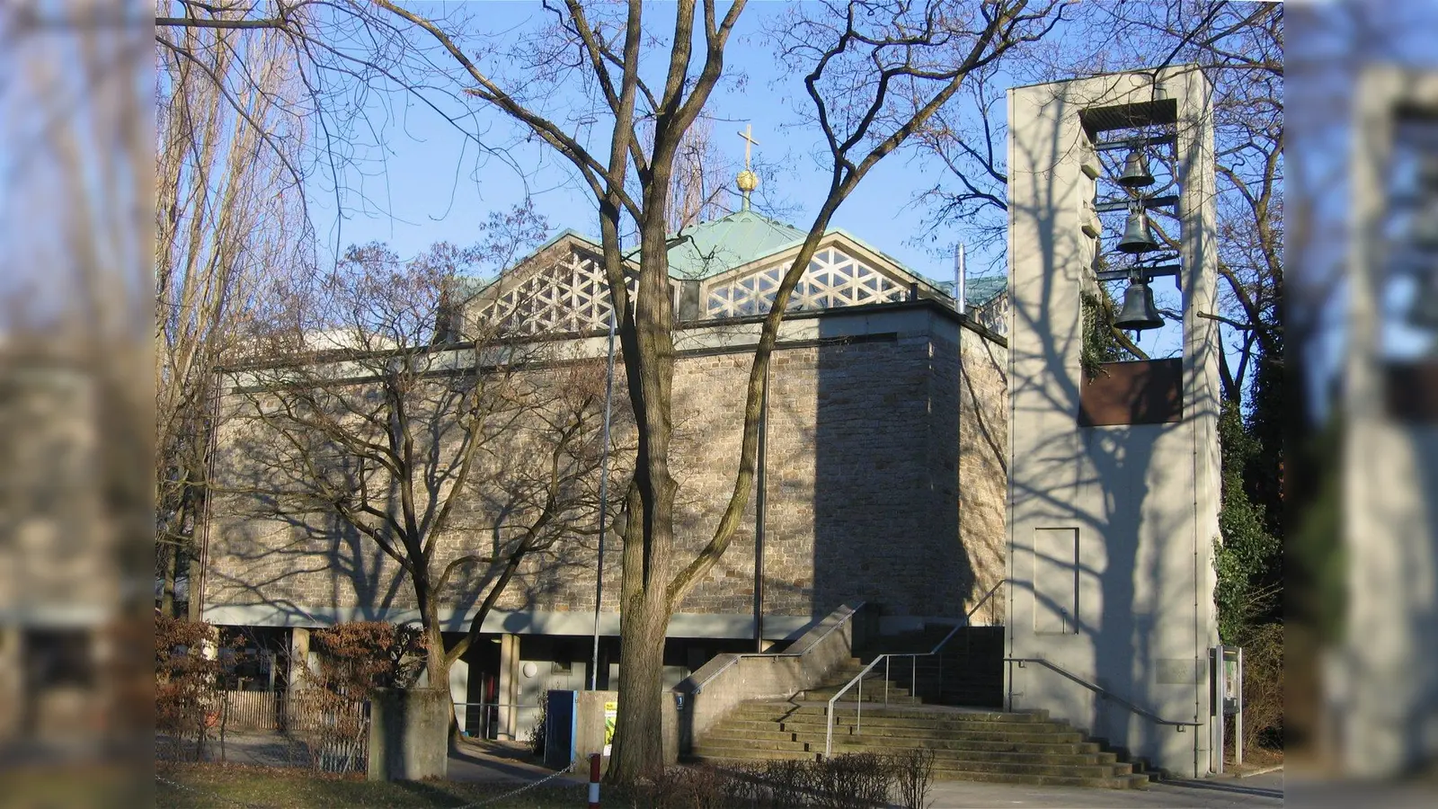 Die evangelische Nazarethkirche in der Parkstadt Bogenhausen. (Foto: Rufus46, CC BY-SA 4.0)