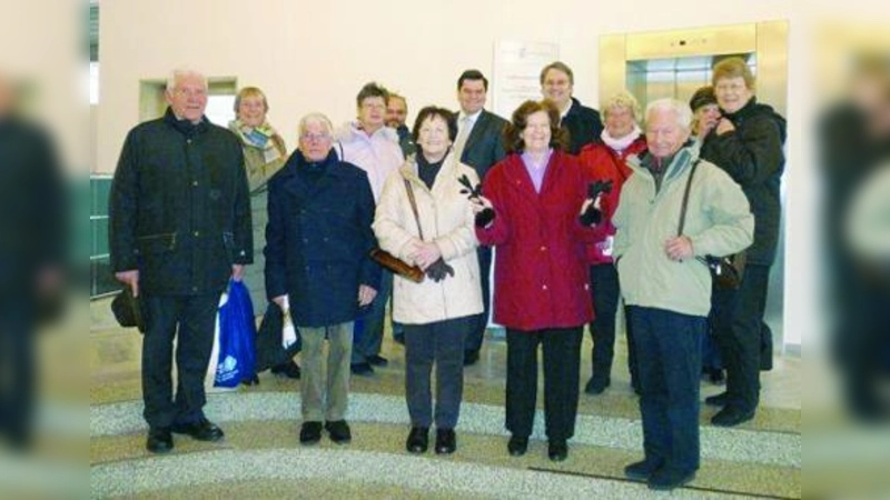 Der VdK Planegg-Gräfelfing zu Besuch im Bezirkstag Oberbayern. (Foto: pi)