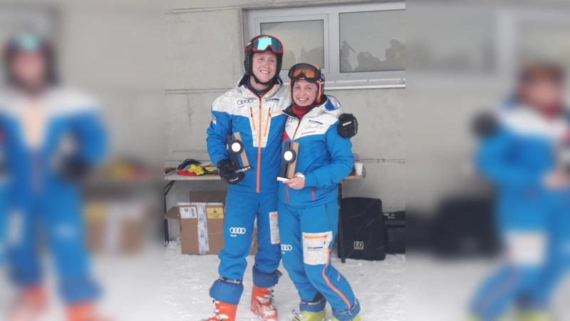 In der Vereinsmeisterschaft setzten sich Franziska und Maxi Widl am Ende durch. (Foto: Verein)