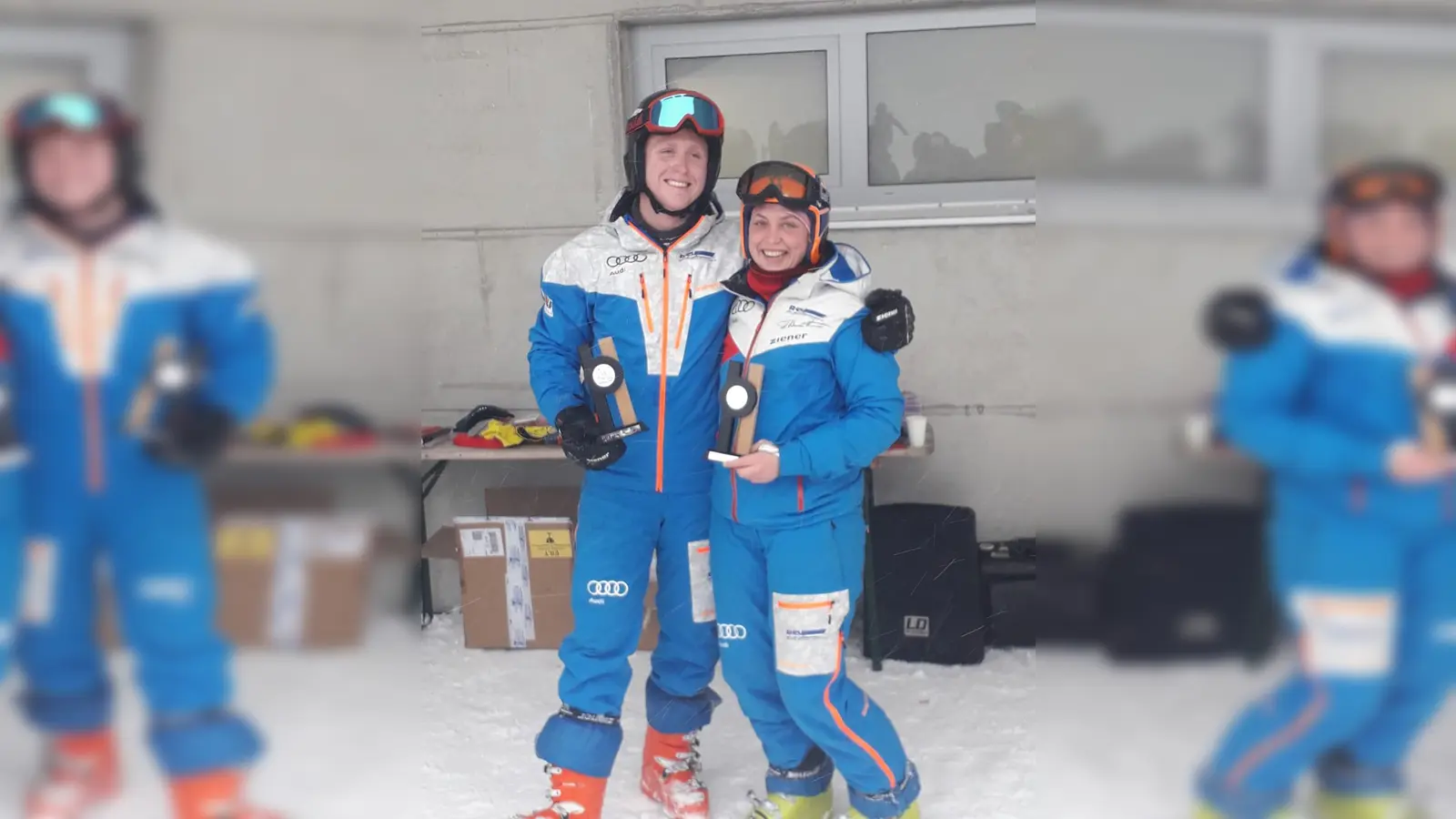 In der Vereinsmeisterschaft setzten sich Franziska und Maxi Widl am Ende durch. (Foto: Verein)