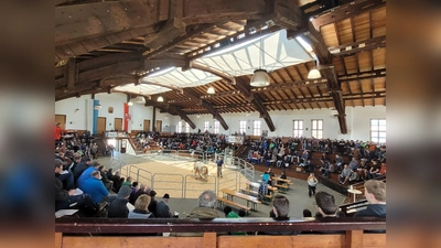 Sehr gute besucht war der Aprilmarkt der Weilheimer Zuchtverbände. (Foto: Weilheimer Zuchtverbände e.V.)