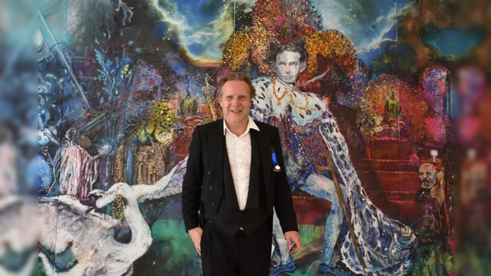 MT Hennig ist ein großer Verehrer König Ludwigs. (Foto: Hauck)