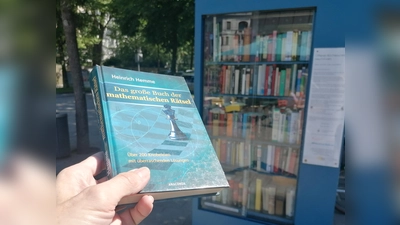 Heinrich Hemmes Matherätsel-Buch aus dem Bücherschrank Neuhausen. (Foto: job)