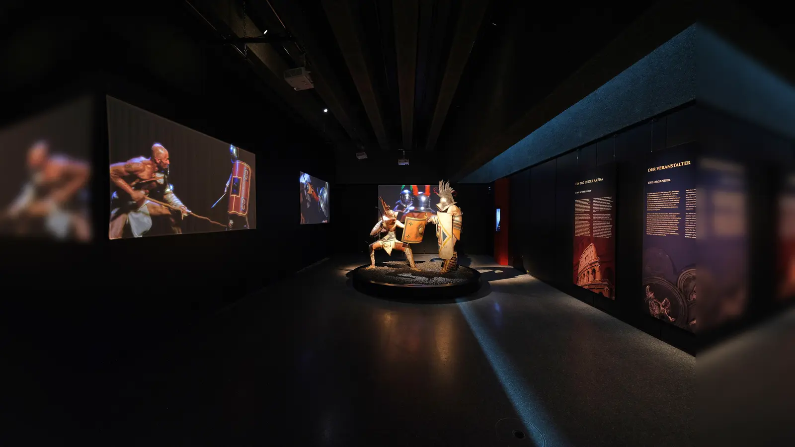 Alles über die Welt der Gladiatoren, der „Sportstars” der Antike, erfährt man in der Sonderausstellung der Archäologischen Staatssammlung. (Foto: Archäologische Staatssammlung, Stefanie Friedrich)