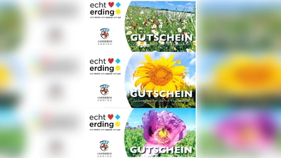 Mit den neuen „echt erding” Gutscheinen anderen eine Freude machen. (Foto: LRA Erding)