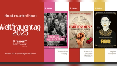 Frauenpower auf der Kinoleinwand. (Foto: LRA Freising)
