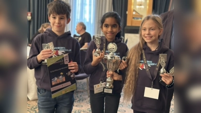 Bei der Deutschen Vereinsmeisterschaft in Magdeburg belegte die U10 der Schachfreunde München den fünften Platz. (Foto: Verein)