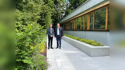 Der neue Teil des Rathauses wird endlich fertig und eingeweiht. (Foto: Gemeinde Gräfelfing)