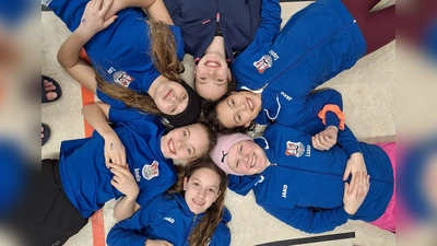 Die Schwimmerinnen und Schwimmer der SSG Neptun freuten sich über ihre Erfolge. (Foto: SSG Neptun)