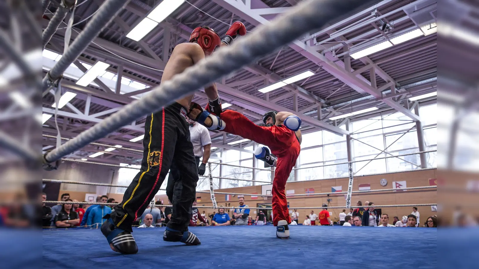 Beim German Open Kickboxturnier vom 15. bis 17. März beim SVN, wird wieder über Sieg oder Niederlage von knapp 1.000 Sportlern entschieden. (Foto: VA)