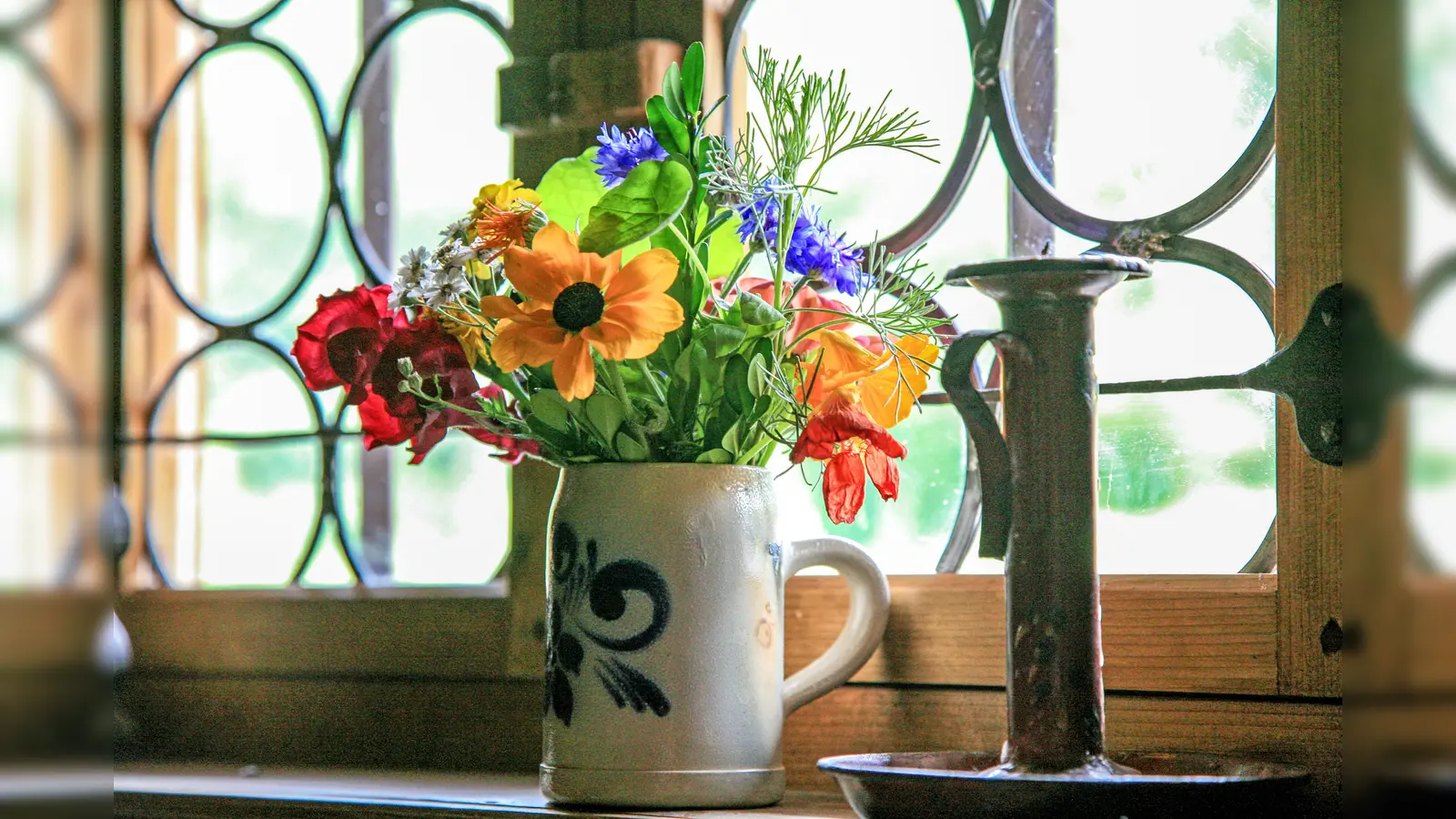 Ein selbst gepflückter Blumenstrauß bereitet Freude. (Foto: Markus Wasmeier)