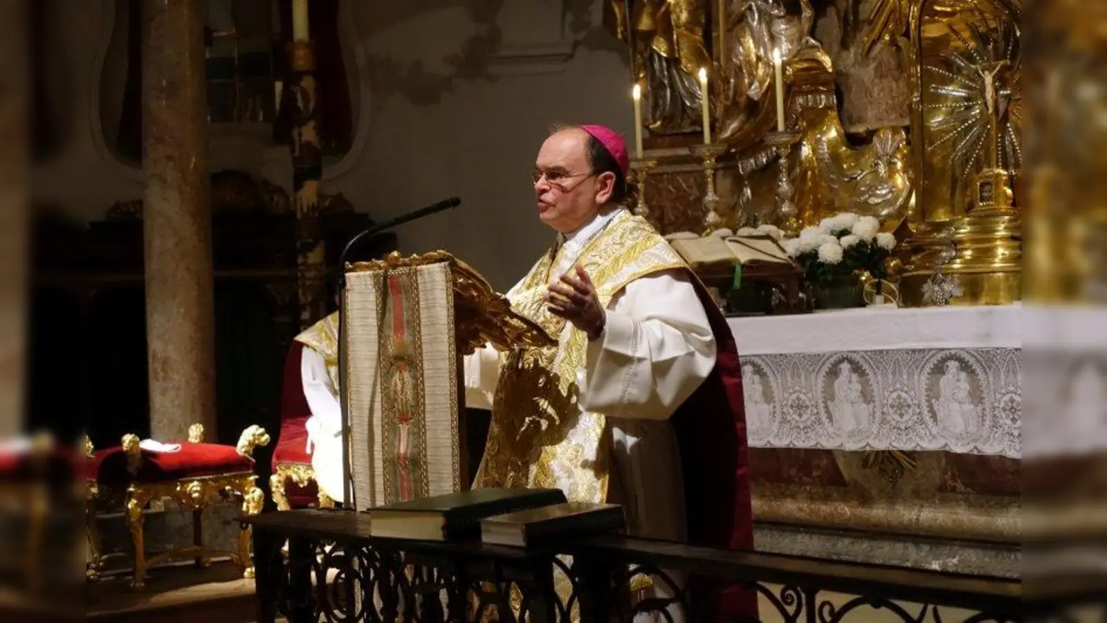 Feierte einen Gottesdienst zum Elisabethfest: der Augsburger Bischof Bertram Meier. (Foto: Kloster Andechs)