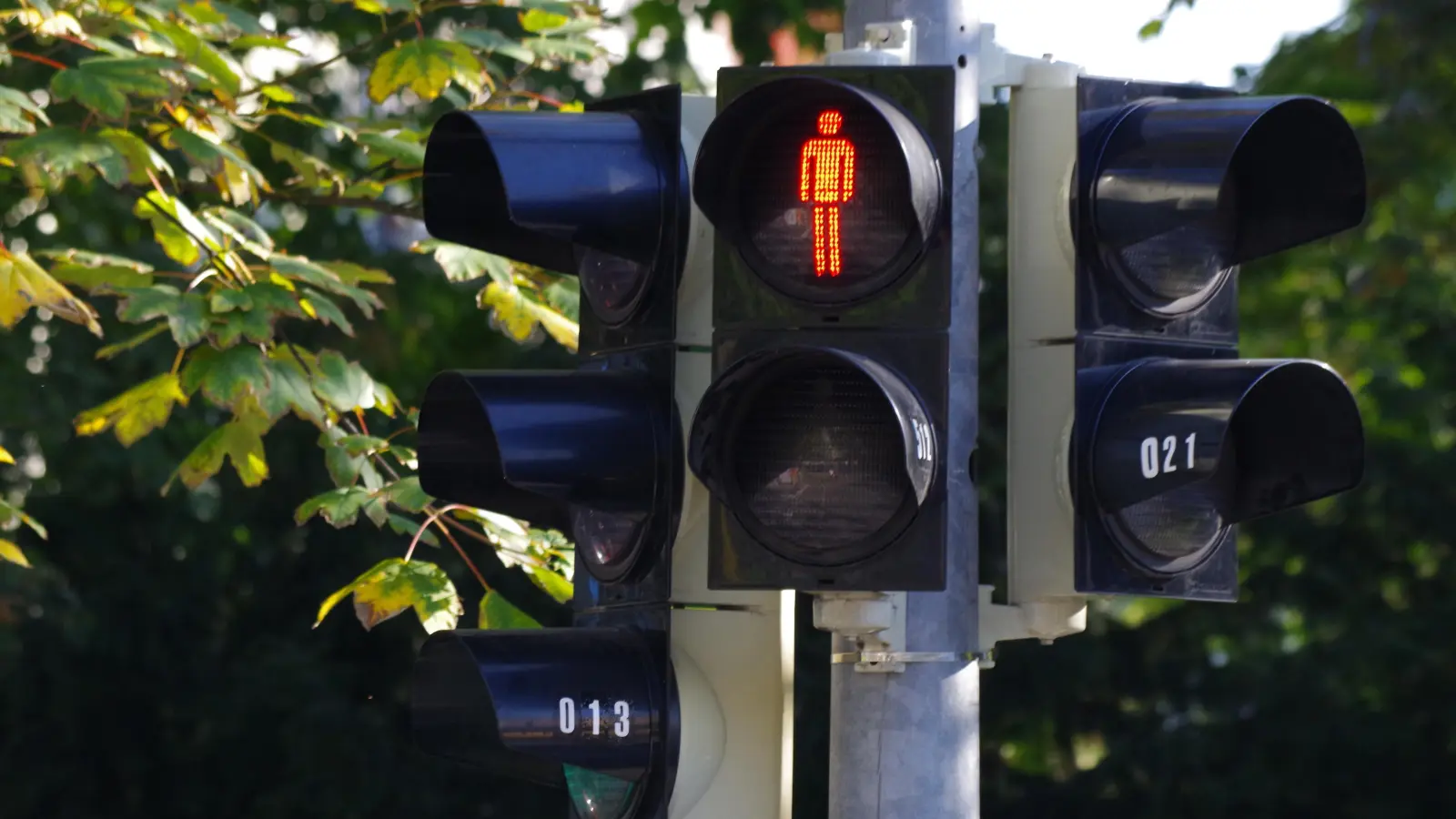 Die Fußgängerampeln Ganhofer-/Heimeranstraße und Ganghofer-/Kazmairstraße schalten zu schnell auf Rot, so befindet man im Bezirksausschuss Schwanthalerhöhe und setzt sich für eine Nachjustierung ein. (Foto: kö)