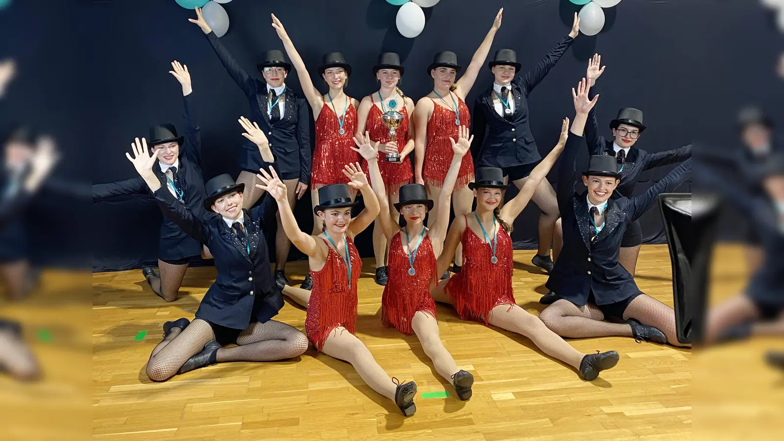 Die Hokis holten beim Herbaria Dance Cup in ihrer Klasse den sensationellen 1. Platz.  (Foto: Bianca Meier-Wahl)