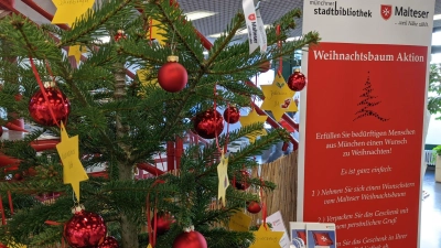 Herzenswünsche erfüllen: Einfach einen Stern vom Wunschbaum pflücken und einen Mitmenschen glücklich machen. (Foto: oh)