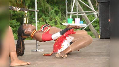 Limbotänzerin aus Tobago.  (Foto: VA)