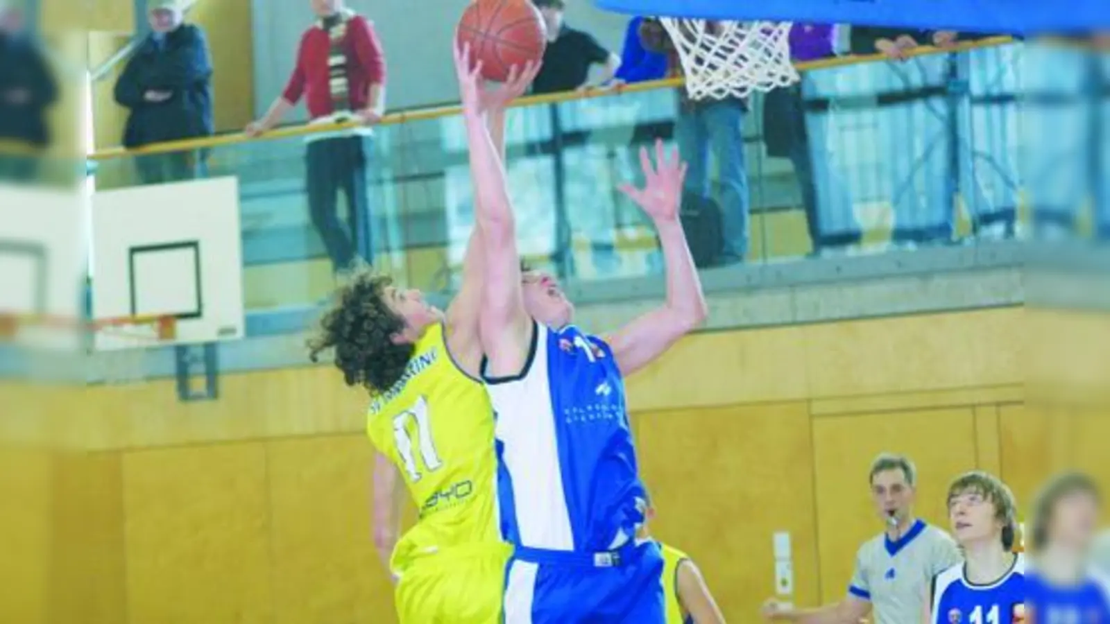 Die Spieler des SV Germering besiegten den TV Augsburg mit 75:57. (Foto: pi)