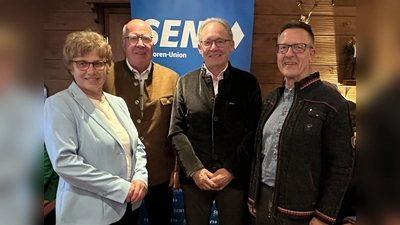 Der engere Ortsvorstand der neugegründet Senioren-Union Aschheim besteht aus (von links) Maria Knoller, Manfred Schachermayr, Helmut Straubinger und Guido Korte. (Foto: Senioren-Union Aschheim)