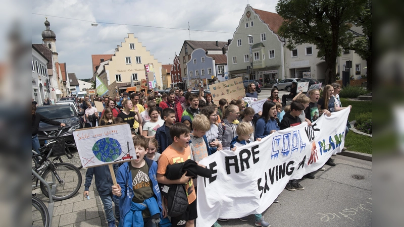 Die Fridays For Future Bewegung im Landkreis setzt ihre Proteste am 29. November fort.  (Foto: Valentin Winhart)