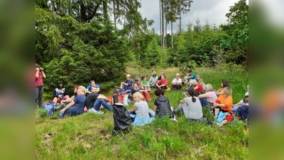 Am Sonntag lud die BN-Ortsgruppe Forstinning zur Entdeckungstour im Wald mit Kräuterpädagogin Gabriele Adermayer ein. (Foto: Privat)
