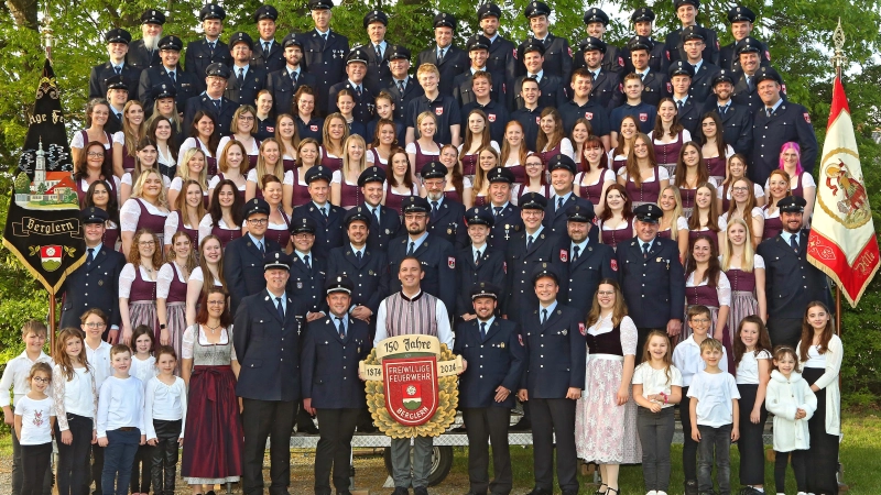 Da, wenn man Sie braucht! Die Feuerwehrler der Feuerwehr Berglern. (Foto: FFW Berglern)