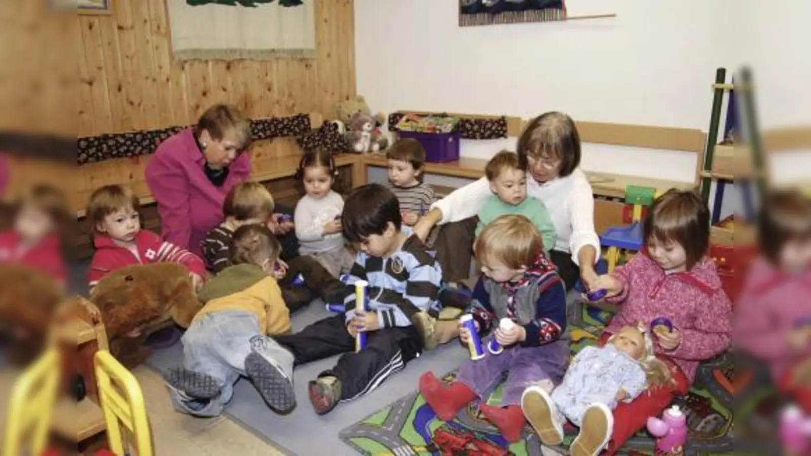 In den Kinderparks des Sozialdienstes Germering herrscht eine fröhliche und liebevolle Atmosphäre. (Foto: Greif)