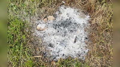 Feuerstellen in den Wiesen rund um das Moosacher Bad am Steinsee sorgen immer wieder für Probleme in Sachen Umweltschutz.  (Foto: LRA EBE)