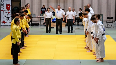 Der SF Harteck beim Judo. (Foto: René Weil)
