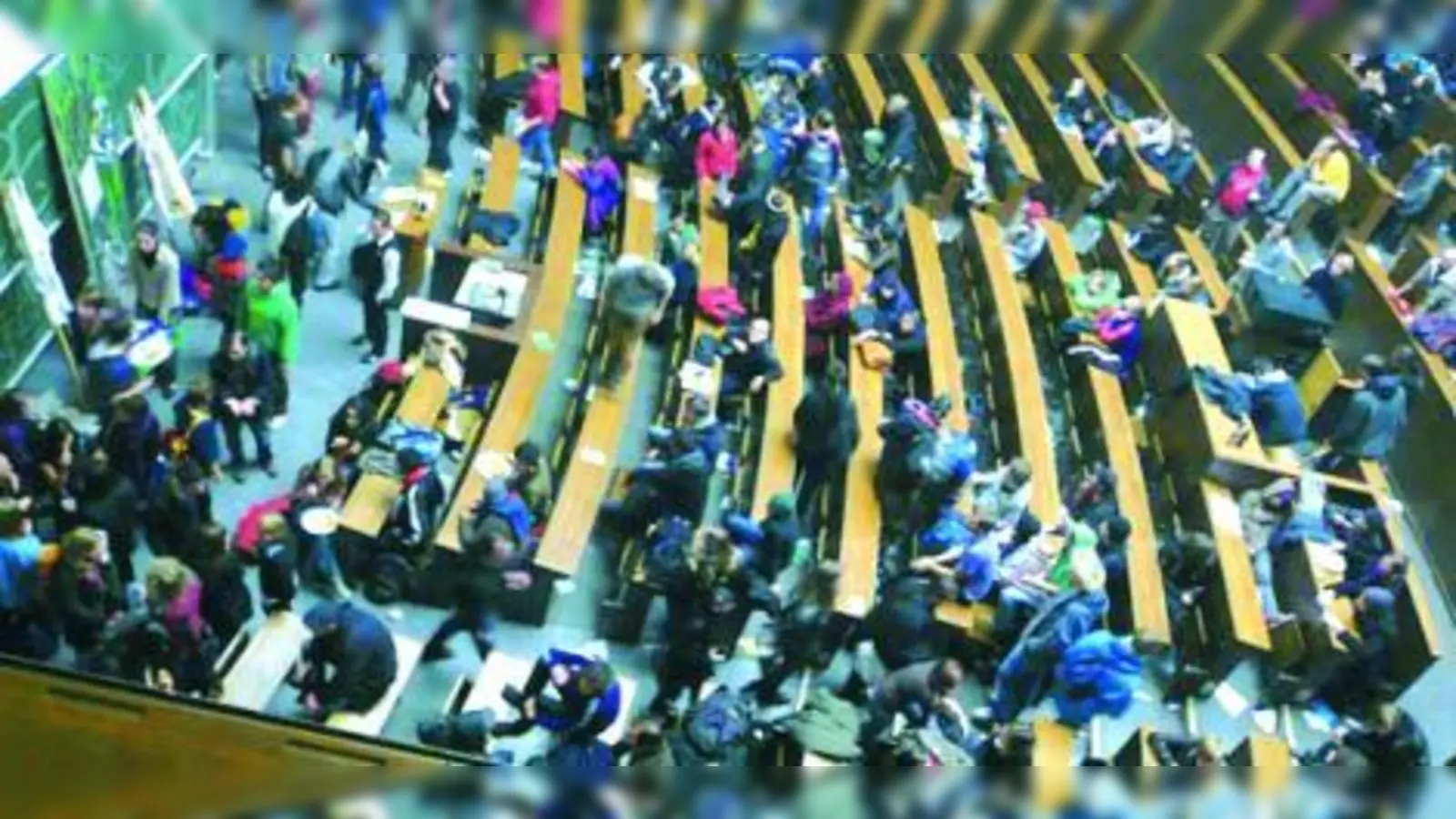 Die Münchner Studenten sind unzufrieden mit den Studienbedingungen und besetzten deshalb das Audimax der LMU. (Foto: pi)