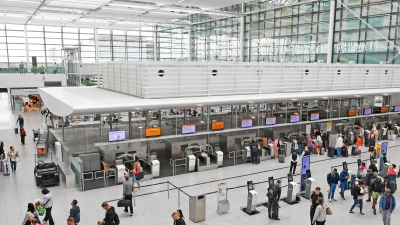 Reges Passagieraufkommen im Terminal 2. (Foto: ATF Pictures)
