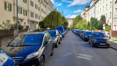 Die Pötschnerstraße soll für den gegenläufigen Radverkehr freigegeben werden, dafür setzt sich der BA auf Initiative der Grünen-Fraktion ein. (Foto: kö)