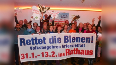 Das Ebersberger Aktionsbündnis ist zuversichtlich, dass sich bayernweit 1 Millionen Bürger für das Volksbegehren eintragen werden. (Foto: Otto Hartl)