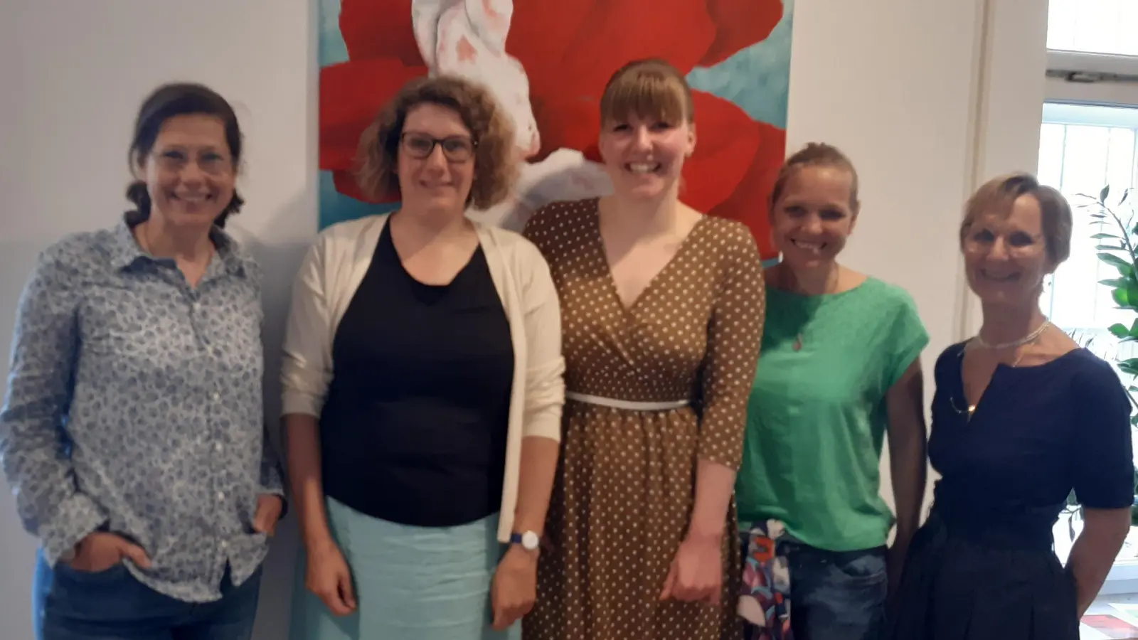 Einige Ehrenamtskoordinator*innen der MÜNCHENSTIFT. (Foto: MÜNCHENSTIFT)