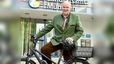 Landrat Christoph Göbel freut sich auf viele Teilnehmer bei der diesjährigen Stadtradelaktion, die am 14. Juni beginnt. (Archivbild: LRA München)
