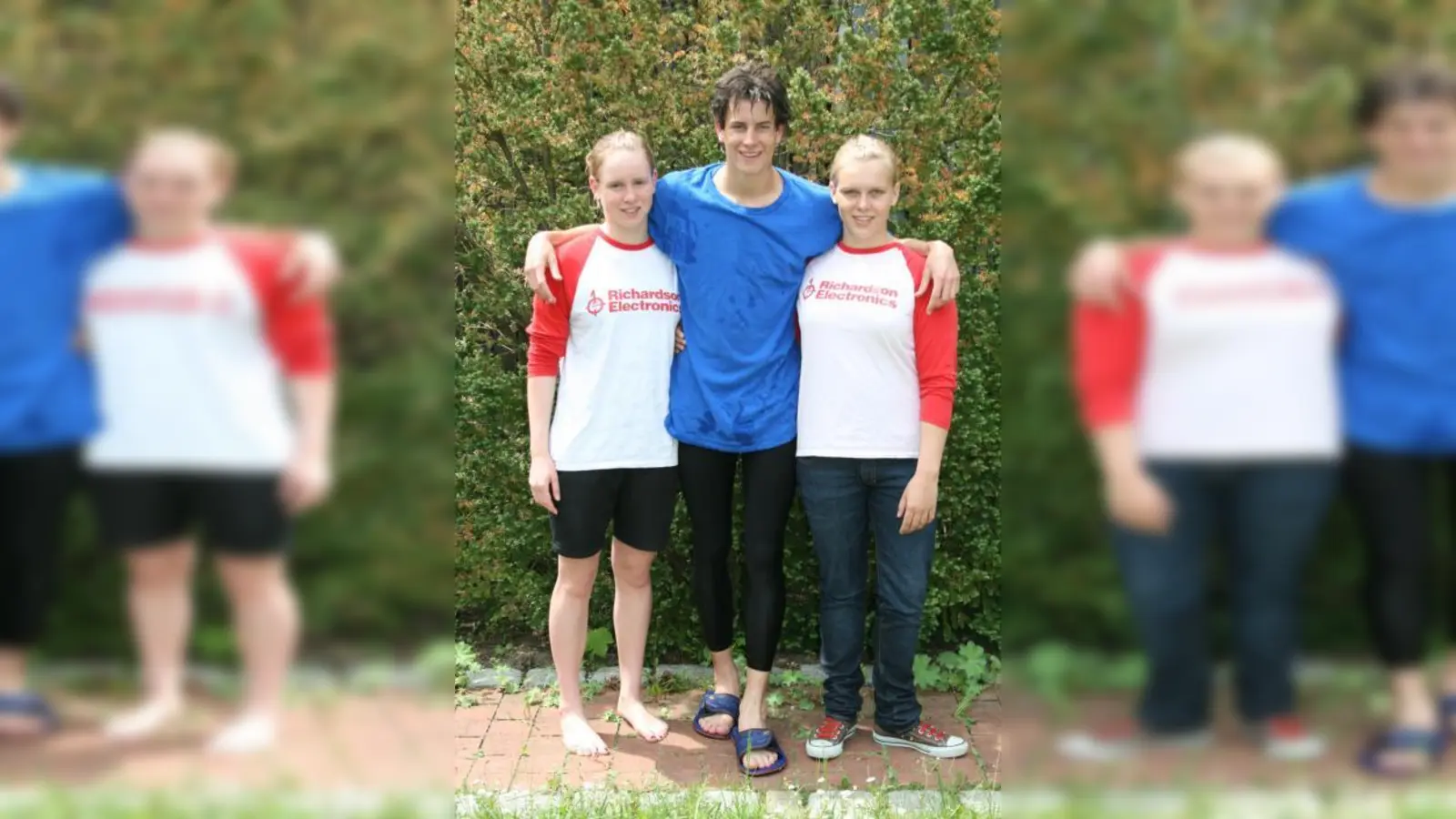 Für die SSG Neptun Germering waren (von links) Stefanie Weber, Andreas Telian und Julia Gogl bei den Süddeutschen Meisterschaften am Start. (Foto: pi)