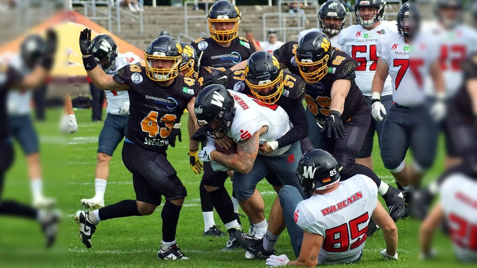 Die Defense der Cowboys gehört zur besten der Liga (Foto: Peter Roth: mc)