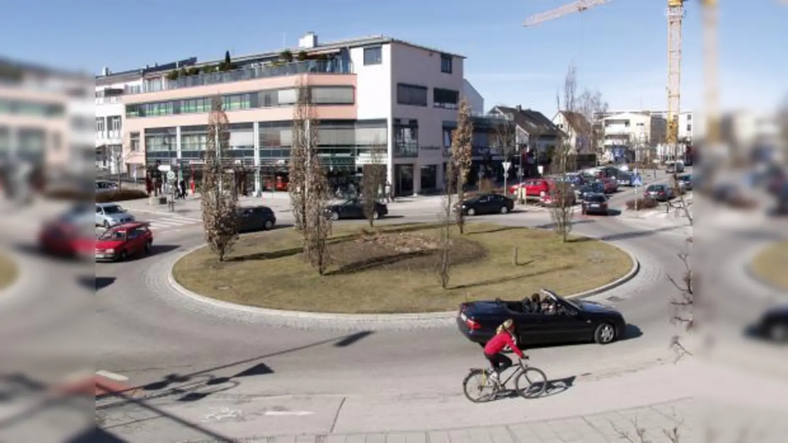 Die Entwicklung eines „urbanen Stadtzentrums“ mit neuem Verkehrskonzept ist im Leitbild festgeschrieben. (Foto: Eva Schraft)