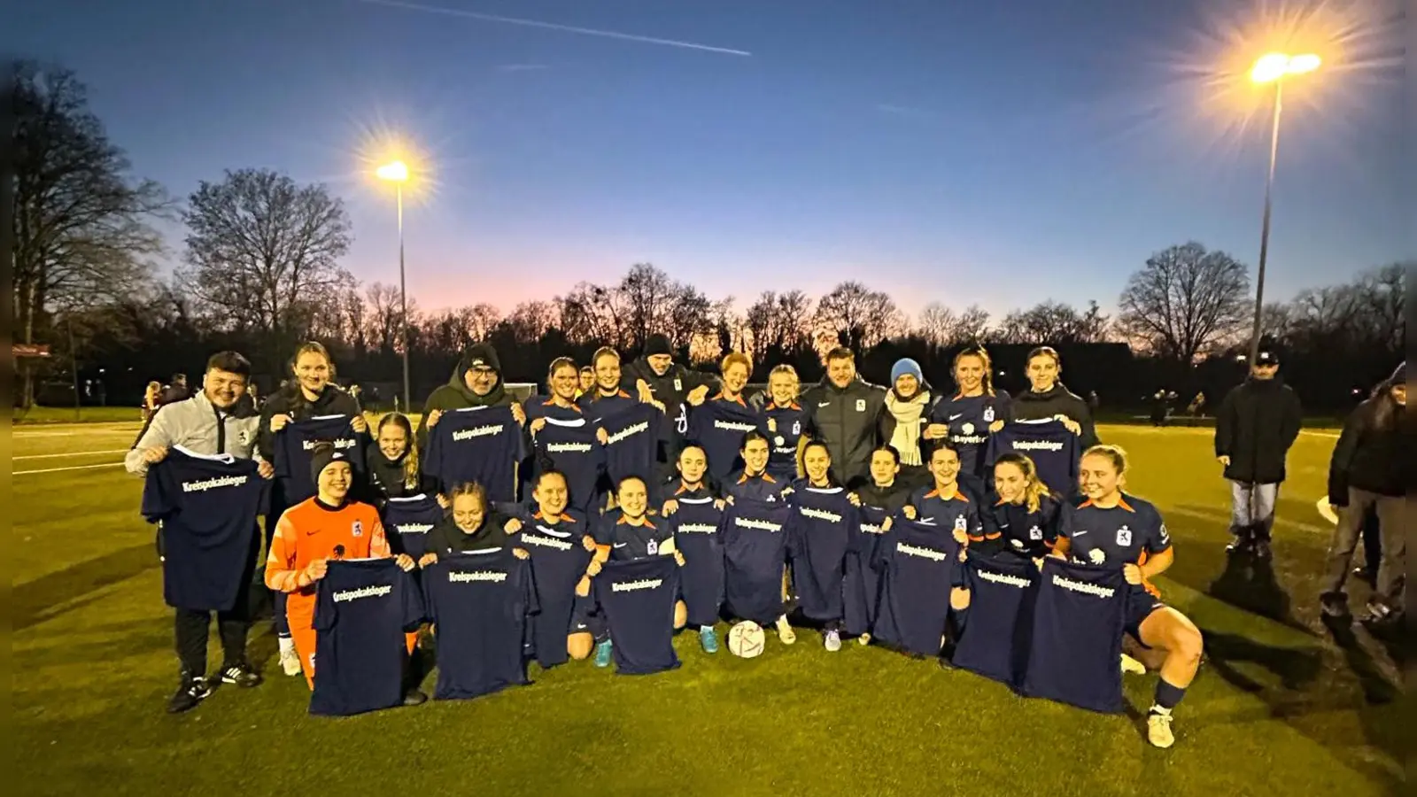 Kreispokalsiegerinnen: TSV 1860 München.  (Foto: privat/TSV 1860)