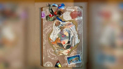  Collage aus einem alten Biologiebuch. (Foto: VA)
