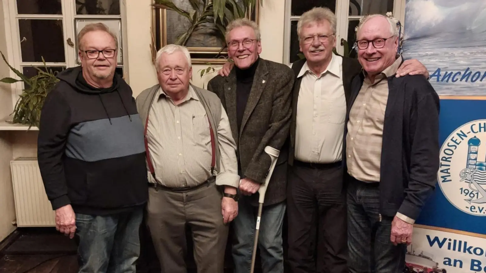 Der neue Vorstand des Matrosenchors. (Foto: red)