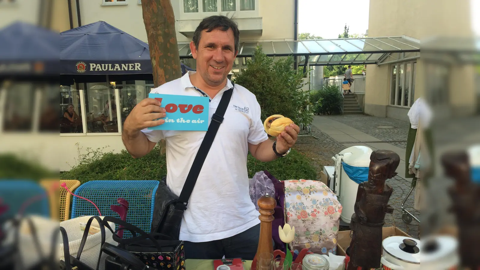 Der beliebte Nachtflohmarkt der BVO findet wieder am 12. Juni in der Ottobrunner Ortsmitte statt. (Foto: hw)
