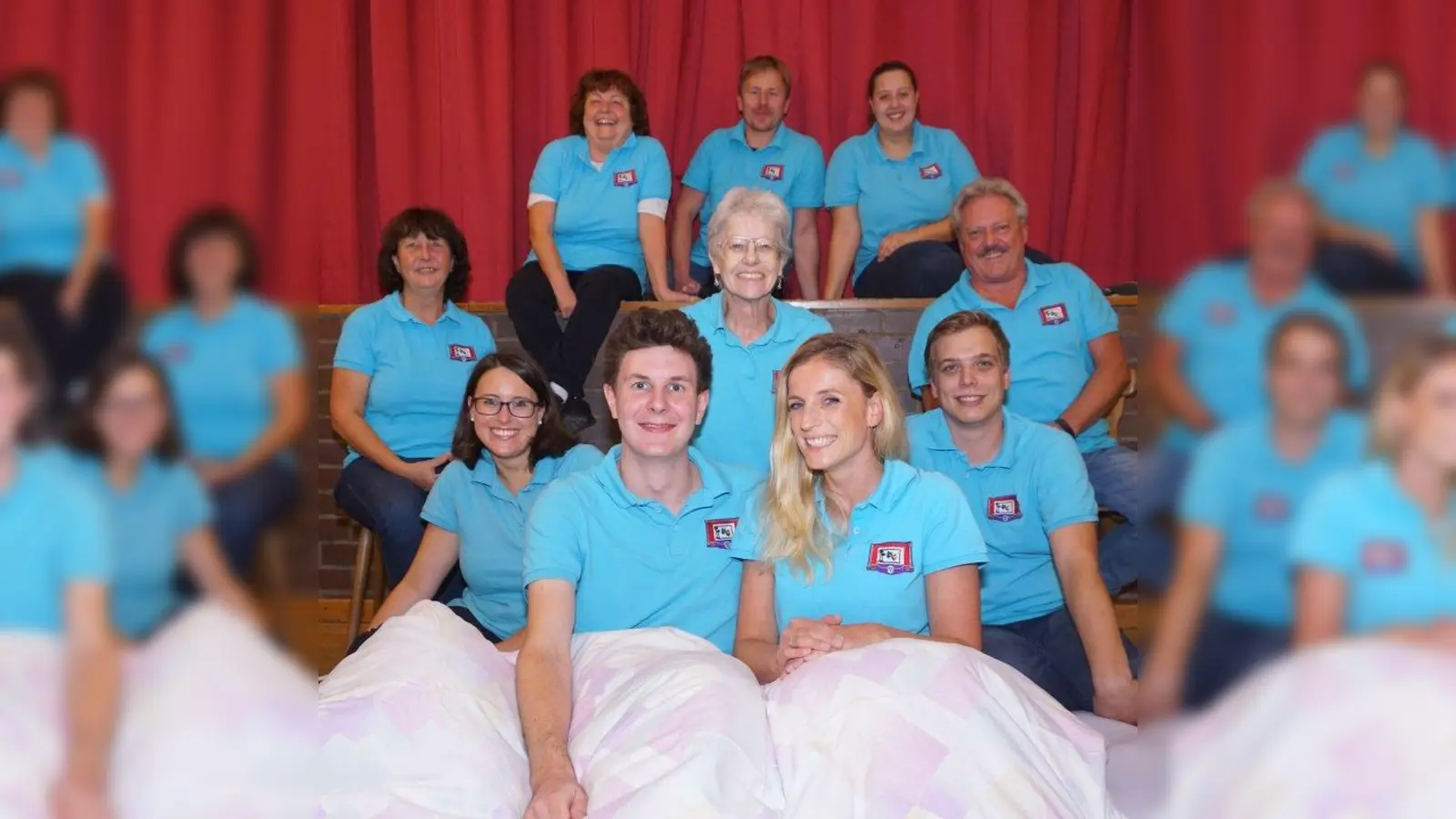 Das Ensemble der Neuaubinger Volksbühne probt derzeit für das zweite Herbststück, das am 13. November Premiere hat. (Foto: Neuaubinger Volksbühne)