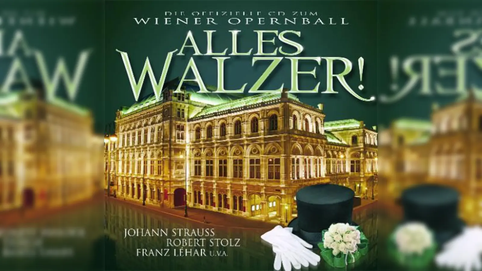Die Musik des Wiener Opernballs für Zuhause: „Alles Walzer!“. (Foto: Cover)